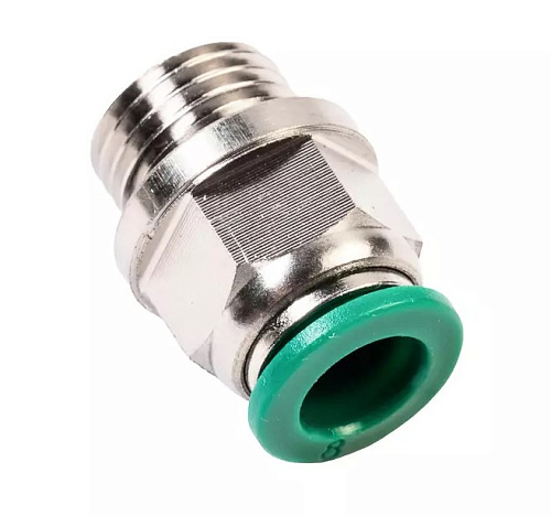 Фитинг цанговый М1/2" 6 мм, с уплотнением, метал. корпус GARWIN Фитинг цанговый М1/2" 6 мм, с уплотнением, метал. корпус GARWIN