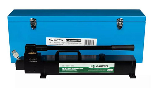 Насос ручной гидравлический 1600 бар, 3.240 л GARWIN Насос ручной гидравлический 1600 бар, 3.240 л GARWIN