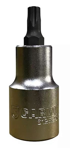 Головка торцевая со вставкой Torx 1/2" T60, 55 мм GARWIN Головка торцевая со вставкой Torx 1/2" T60, 55 мм GARWIN