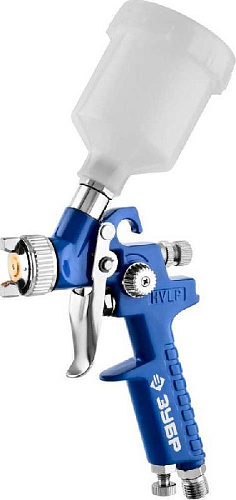 Краскопульт с верхним бачком 125 мл, HVLP, дюза 0,8 мм ЗУБР ПРО 150 Краскопульт с верхним бачком 125 мл, HVLP, дюза 0,8 мм ЗУБР ПРО 150