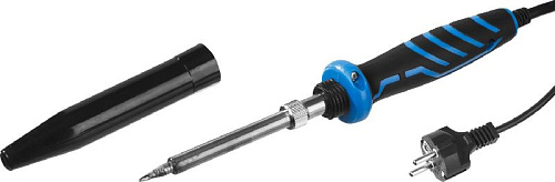 Паяльник 220 В/ 40 Вт с керамическим нагревателем, конус, защит. колпачок ЗУБР Ceramic PRO Паяльник 220 В/ 40 Вт с керамическим нагревателем, конус, защит. колпачок ЗУБР Ceramic PRO