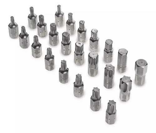 Набор бит 48 предм. Torx, Spline, Hex (10 мм) в ложементе RUNTEC Набор бит 48 предм. Torx, Spline, Hex (10 мм) в ложементе RUNTEC