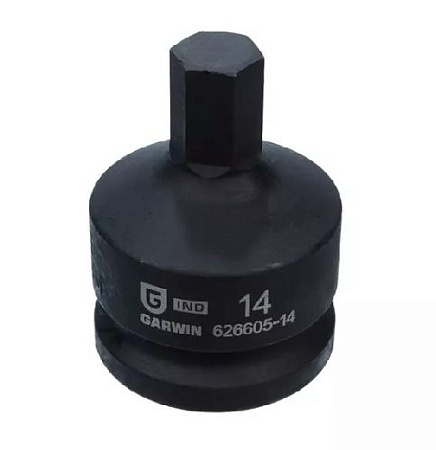 Головка торцевая ударная HEX 3/4", 14 мм, L=60 мм Garwin Головка торцевая ударная HEX 3/4", 14 мм, L=60 мм Garwin
