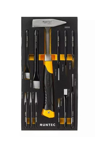 Тележка инструментальная 7 полок, 273 предм, стальная столешница RUNTEC Performance Тележка инструментальная 7 полок, 273 предм, стальная столешница RUNTEC Performance