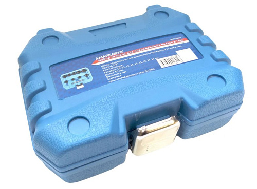 Набор головок для скругленного крепежа 3/8", 10-19 мм (10 предм) МАЯКАВТО Набор головок для скругленного крепежа 3/8", 10-19 мм (10 предм) МАЯКАВТО