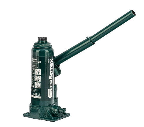 Домкрат бутылочный 3 т 180-320 мм в пластиковом кейсе Сибртех Домкрат бутылочный 3 т 180-320 мм в пластиковом кейсе Сибртех