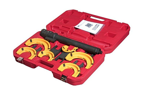 Стяжка пружин Макферсон 80-195 мм 7 предм. пневмопривод JTC Стяжка пружин Макферсон 80-195 мм 7 предм. пневмопривод JTC