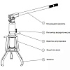 Съёмник гидравлический со встроенным насосом самоцентрирующийся 15 т GARWIN СГС-15У Съёмник гидравлический со встроенным насосом самоцентрирующийся 15 т GARWIN СГС-15У