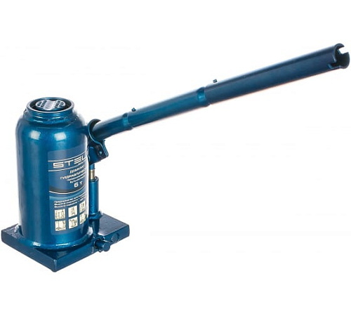 Домкрат бутылочный 6 т 170-420 мм телескопический STELS Домкрат бутылочный 6 т 170-420 мм телескопический STELS