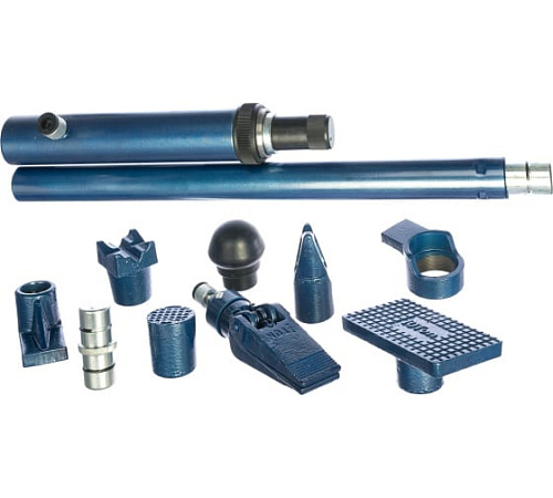 Набор гидравлических растяжек 10 т, 17 предметов, 7 насадок, пласт.кейс Stels Набор гидравлических растяжек 10 т, 17 предметов, 7 насадок, пласт.кейс Stels