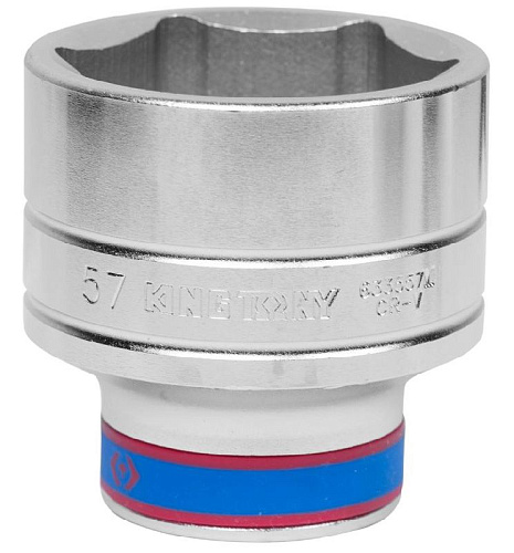 Головка торцевая 3/4" 57 мм, 6 гр., CrV KING TONY Головка торцевая 3/4" 57 мм, 6 гр., CrV KING TONY