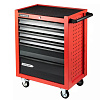 Тележка инструментальная 6 полок, красная RUNTEC Standart Тележка инструментальная 6 полок, красная RUNTEC Standart