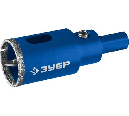 Сверло алмазное трубчатое по кафелю, керамике 18 мм, зерно 60 ЗУБР "ЭКСПЕРТ" Сверло алмазное трубчатое по кафелю, керамике 18 мм, зерно 60 ЗУБР "ЭКСПЕРТ"