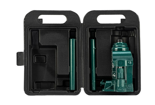 Домкрат бутылочный 2 т 150-280 мм в пластиковом кейсе Сибртех Домкрат бутылочный 2 т 150-280 мм в пластиковом кейсе Сибртех