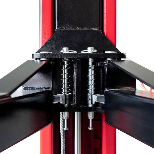 Подъемник 2-стоечный 4,0 т с верхней синхронизацией 3760 мм, ручн.спуск 380 В GTE Подъемник 2-стоечный 4,0 т с верхней синхронизацией 3760 мм, ручн.спуск 380 В GTE