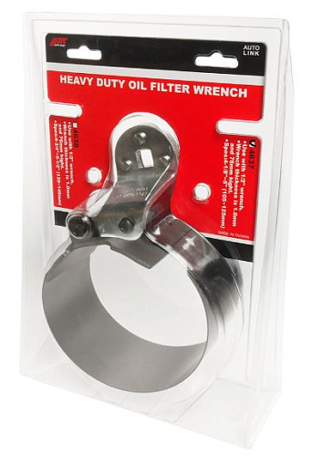 Съемник масляных фильтров стальная лента 105-125 мм 1/2" усиленный JTC Съемник масляных фильтров стальная лента 105-125 мм 1/2" усиленный JTC