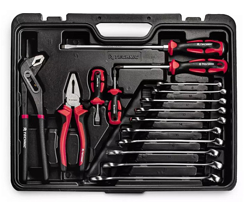 Набор инструмента 72 предм. (1/4", 1/2") кейс RUNTEC TECHNIC Набор инструмента 72 предм. (1/4", 1/2") кейс RUNTEC TECHNIC