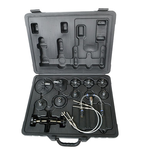 Установка для прокачки тормозной системы и системы сцепления пневматическая 6 л Trommelberg UZM05 Установка для прокачки тормозной системы и системы сцепления пневматическая 6 л Trommelberg UZM05