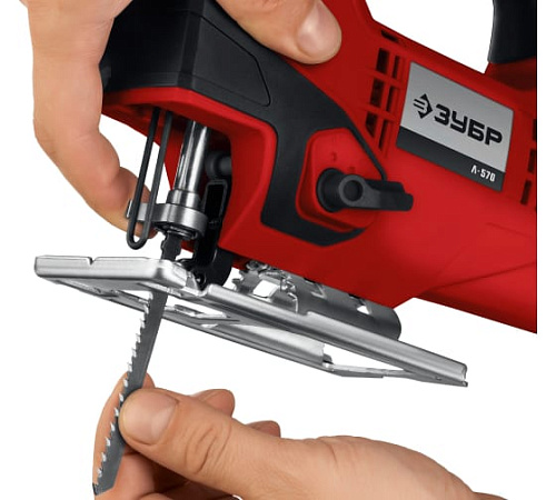 Лобзик 570 Вт, глуб. 65 мм, 0-3000 ход/мин ЗУБР Л-570 Лобзик 570 Вт, глуб. 65 мм, 0-3000 ход/мин ЗУБР Л-570