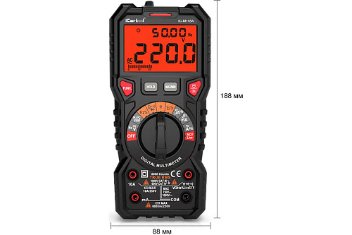 Мультиметр цифровой iCarТool IC-M118A Мультиметр цифровой iCarТool IC-M118A