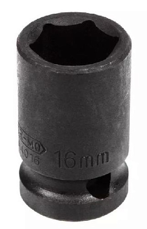 Головка торцевая ударная 1/2" 16 мм, 6 гр., CrMo Licota Головка торцевая ударная 1/2" 16 мм, 6 гр., CrMo Licota
