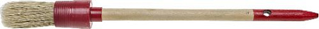 Кисть круглая № 2 20 мм натур. щетина, пластик. корпус, дерев. ручка STAYER "MASTER" Кисть круглая № 2 20 мм натур. щетина, пластик. корпус, дерев. ручка STAYER "MASTER"
