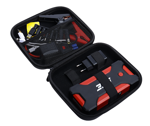 Пусковое устройство аккумуляторное 5-19V, 400А, 8000мА/ч (power bank) GTE Пусковое устройство аккумуляторное 5-19V, 400А, 8000мА/ч (power bank) GTE