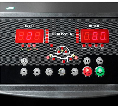 Станок балансировочный эл. линейка, LASER, LED, серый ROSSVIK VT-64 Станок балансировочный эл. линейка, LASER, LED, серый ROSSVIK VT-64