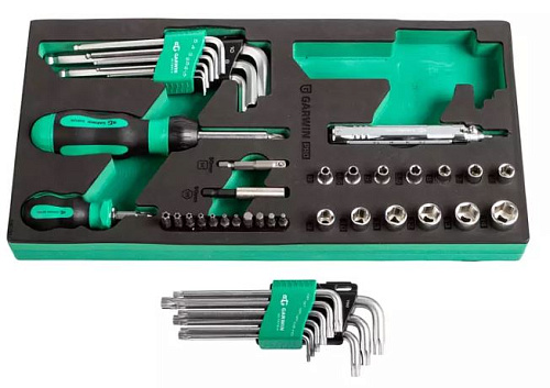 Набор инструмента 21 предм. (1/4") 6-гран. в ложементе EVA GARWIN PRO Набор инструмента 21 предм. (1/4") 6-гран. в ложементе EVA GARWIN PRO