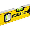Уровень 400 мм усиленный профиль, магнитный уровень с поворотным глазком STAYER PRO STABIL Уровень 400 мм усиленный профиль, магнитный уровень с поворотным глазком STAYER PRO STABIL