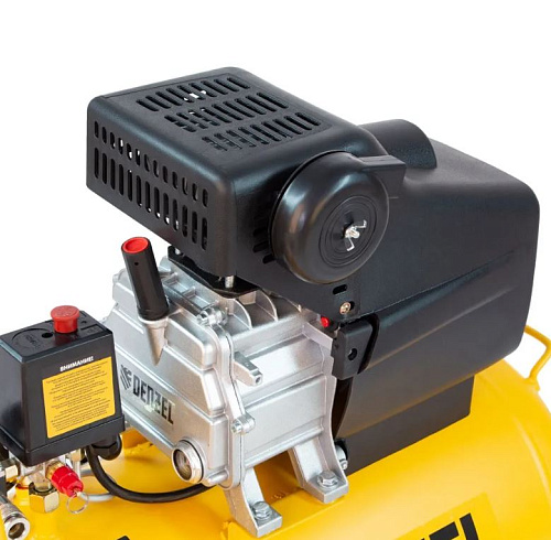 Компрессор масляный прямой привод 50 л, 1,5 кВт, 220 л/мин, 8 бар, 230 В Denzel DC1500/50 Компрессор масляный прямой привод 50 л, 1,5 кВт, 220 л/мин, 8 бар, 230 В Denzel DC1500/50