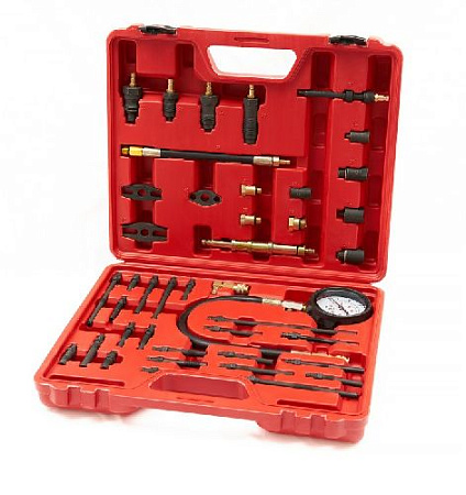 Компрессометр универсальный (для дизельных и бензиновых ДВС) 48 предм ROSSVIK Компрессометр универсальный (для дизельных и бензиновых ДВС) 48 предм ROSSVIK