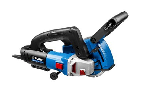 Штроборез (бороздодел) 1400 Вт, диск 125 мм, глуб. 30 мм, в кейсе ЗУБР ЗШ-П30-1400 ПСТК Штроборез (бороздодел) 1400 Вт, диск 125 мм, глуб. 30 мм, в кейсе ЗУБР ЗШ-П30-1400 ПСТК