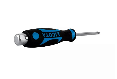 Отвертка крестовая ударная PH №3 125/265 мм усиленная цельнометаллическая CrMoV Licota Отвертка крестовая ударная PH №3 125/265 мм усиленная цельнометаллическая CrMoV Licota