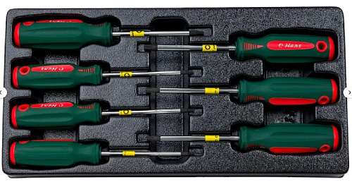 Набор отверток TORX 7 шт в ложементе Hans TT-17 Набор отверток TORX 7 шт в ложементе Hans TT-17