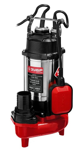 Насос фекальный 450 Вт ЗУБР Насос фекальный 450 Вт ЗУБР