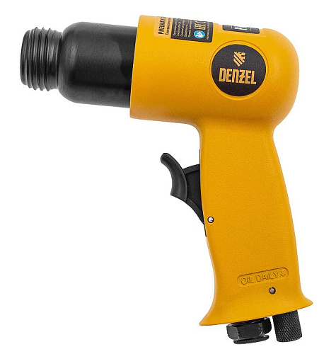 Молоток пневматический в комплекте с 4 зубилами, 6,3 Дж Denzel НР4500 Молоток пневматический в комплекте с 4 зубилами, 6,3 Дж Denzel НР4500