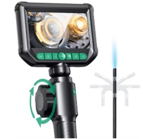 Видеоэндоскоп 4,3" (1920×1080)IPS дисплей, зонд гибкий 1 м, управляемая камера 6 мм (360°) GARWIN Видеоэндоскоп 4,3" (1920×1080)IPS дисплей, зонд гибкий 1 м, управляемая камера 6 мм (360°) GARWIN