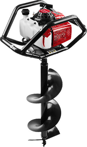 Мотобур (бензобур) со шнеком, d=60-300 мм, 71 см3, 2 оператора, ЗУБР Мотобур (бензобур) со шнеком, d=60-300 мм, 71 см3, 2 оператора, ЗУБР