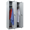 Шкаф металлический для раздевалок Стандарт LS-41 (4 шт) Шкаф металлический для раздевалок Стандарт LS-41 (4 шт)