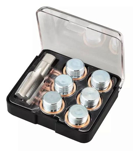 Набор для восстановления резьбы маслянной пробки М22*1,5 Licota Набор для восстановления резьбы маслянной пробки М22*1,5 Licota