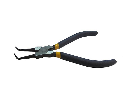 Съемник стопорных колец 230 мм cжим, загнутый 90°, "японский тип" Licota Съемник стопорных колец 230 мм cжим, загнутый 90°, "японский тип" Licota