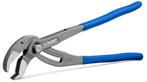 Клещи переставные 400 мм кнопочный фиксатор, быстрое перемещение, захват 95 мм ЗУБР Профи Клещи переставные 400 мм кнопочный фиксатор, быстрое перемещение, захват 95 мм ЗУБР Профи