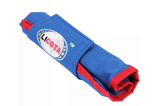 Набор ключей разрезных 8-19 мм текстурных (5 шт) в сумке-скрутке Licota Набор ключей разрезных 8-19 мм текстурных (5 шт) в сумке-скрутке Licota