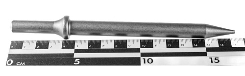 Зубило для пневмомолотка коническое 175 мм, круглый хвостовик JTC Зубило для пневмомолотка коническое 175 мм, круглый хвостовик JTC