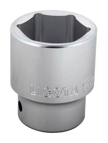 Головка торцевая 3/4" 35 мм, 6 гр., CrV Licota Головка торцевая 3/4" 35 мм, 6 гр., CrV Licota