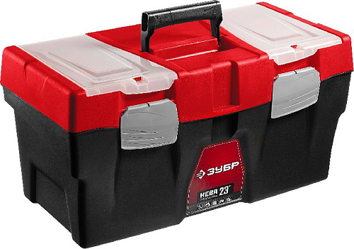 Ящик для инструмента пластиковый 585*295*295 мм ″НЕВА-23″ ЗУБР Мастер Ящик для инструмента пластиковый 585*295*295 мм ″НЕВА-23″ ЗУБР Мастер
