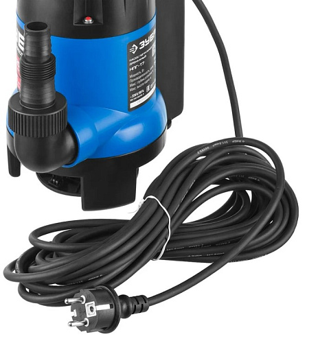 Насос дренажный для грязной воды 400 Вт ЗУБР АкваСенсор Насос дренажный для грязной воды 400 Вт ЗУБР АкваСенсор
