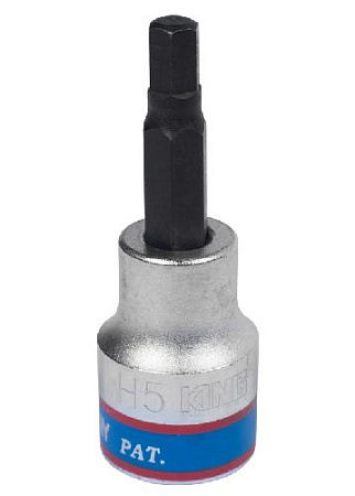 Головка торцевая с шестигранной вставкой 3/8" H 4 мм, L=50 мм KING TONY Головка торцевая с шестигранной вставкой 3/8" H 4 мм, L=50 мм KING TONY