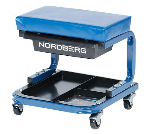 Сиденье ремонтное на колесах с выдвижным ящиком NORDBERG Сиденье ремонтное на колесах с выдвижным ящиком NORDBERG
